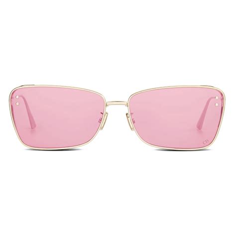 occhiali dior rosa brillantini fascia|MissDior B3U Occhiali da sole a farfalla rosa .